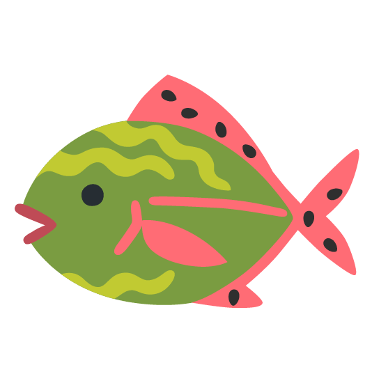 watermelon fish