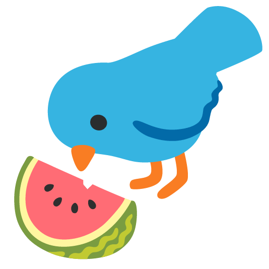 watermelon bird