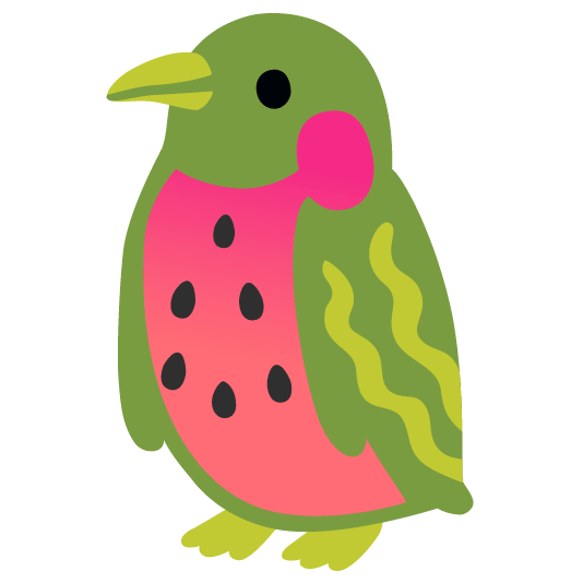 watermelon penguin