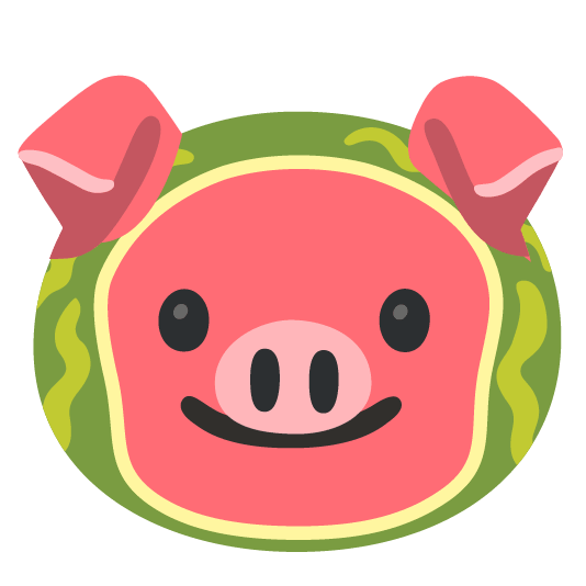 watermelon pig