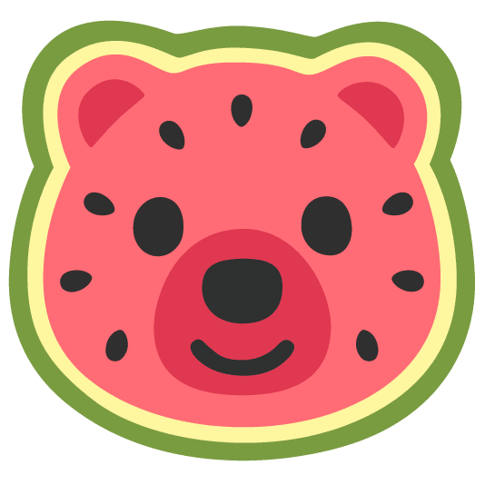 watermelon bear