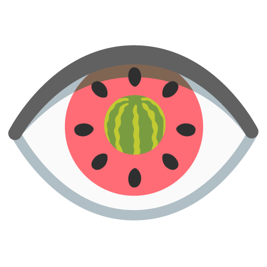 watermelon eye