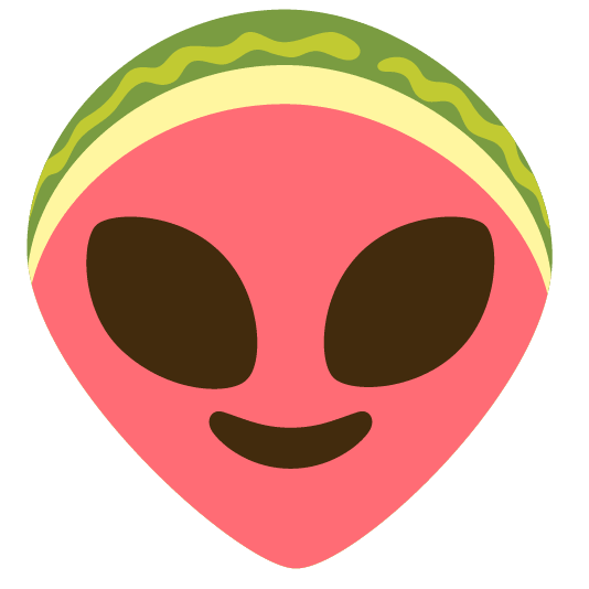 watermelon alien