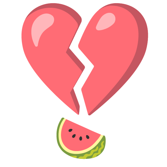 watermelon broken heart