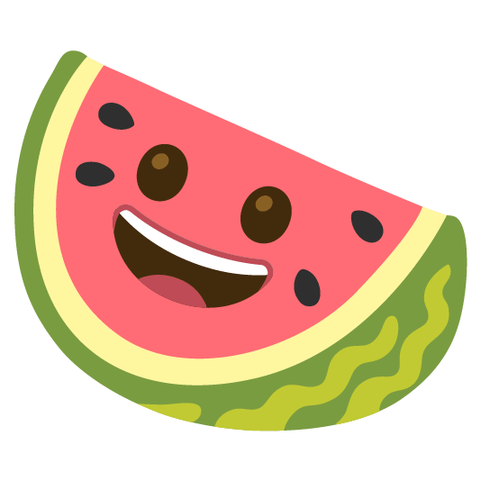 watermelon grinning