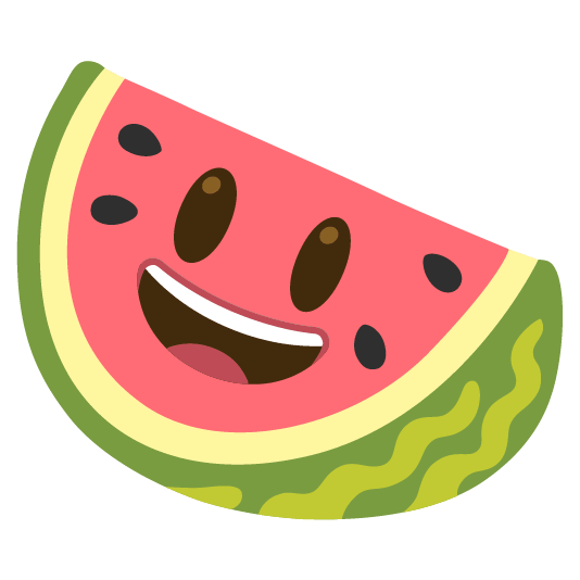 watermelon smiley