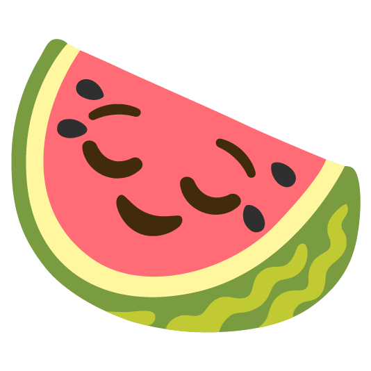 watermelon relieved