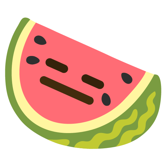watermelon expressionless