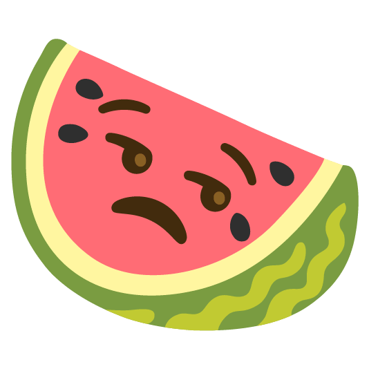 watermelon unamused
