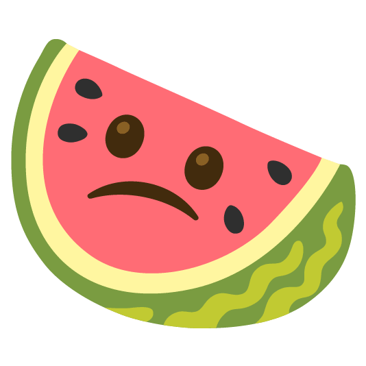 watermelon confused