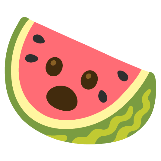 watermelon open mouth