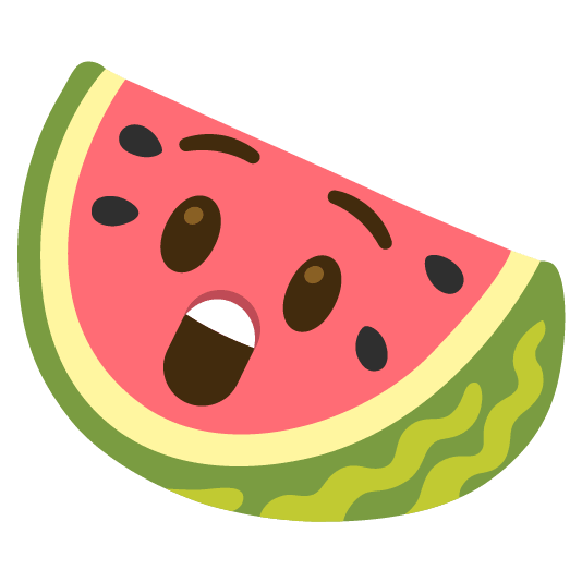 watermelon astonished