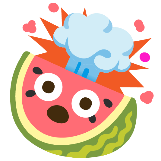 watermelon exploding head
