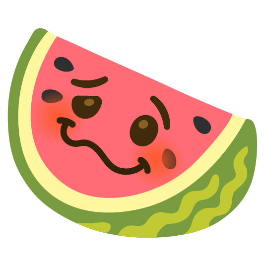 watermelon woozy face