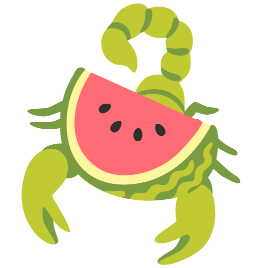watermelon scorpion