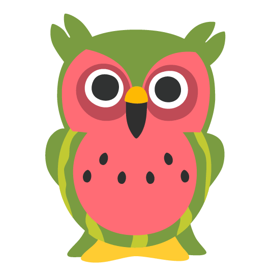 watermelon owl