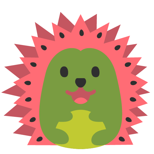 watermelon hedgehog