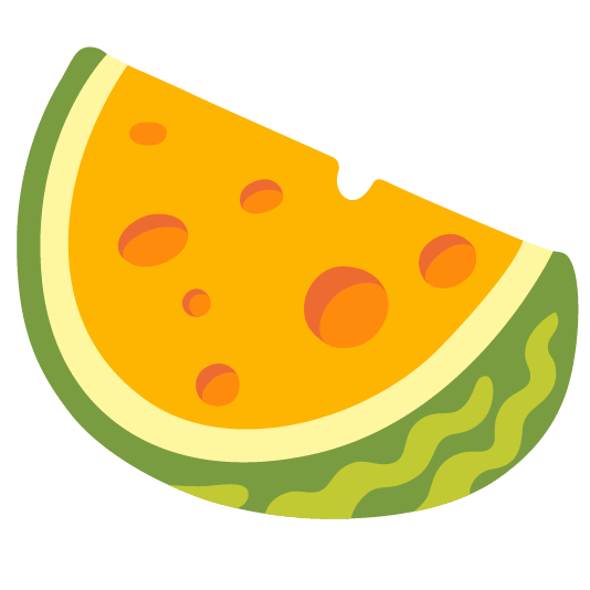 watermelon cheese wedge