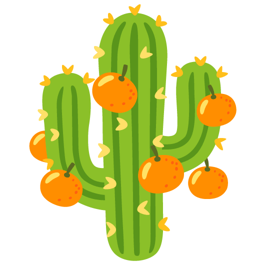 tangerine cactus