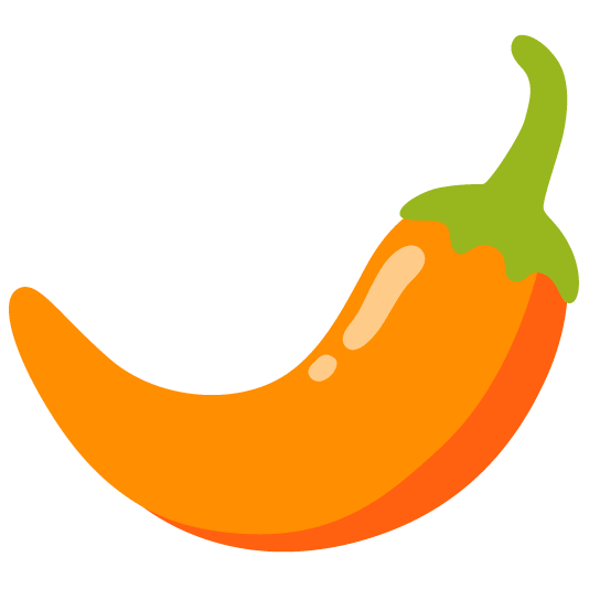 tangerine hot pepper