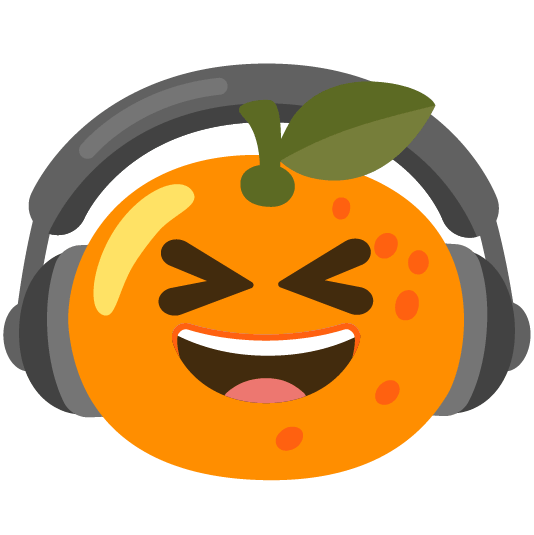 tangerine headphones