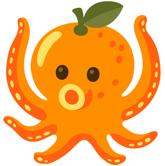 tangerine octopus