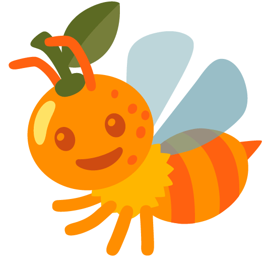 tangerine bee