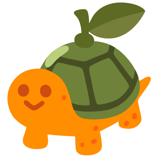 tangerine turtle