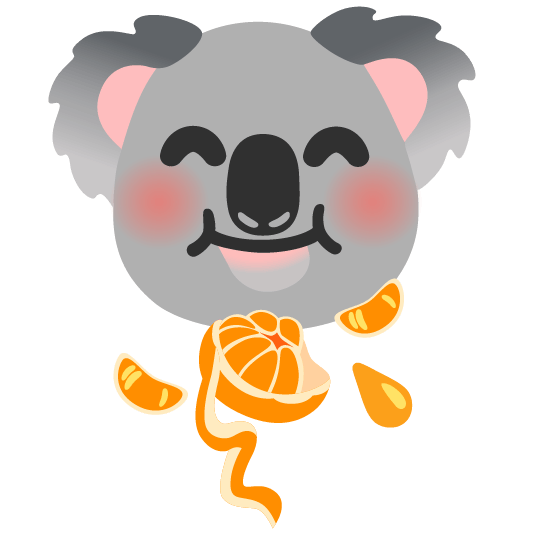 tangerine koala