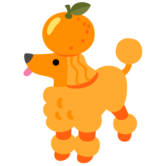 tangerine poodle