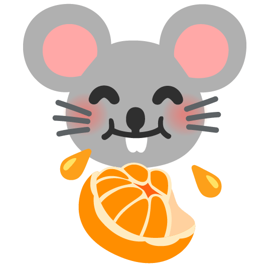 tangerine mouse
