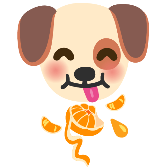 tangerine dog