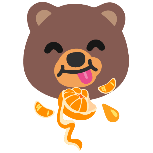 tangerine bear