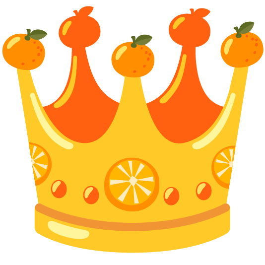 tangerine crown