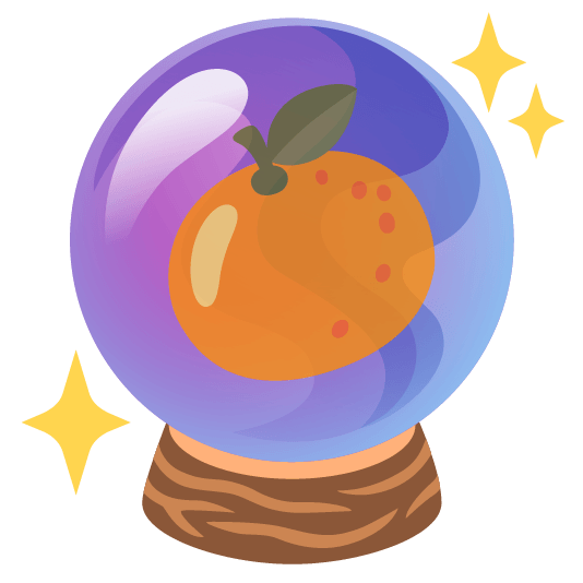 tangerine crystal ball