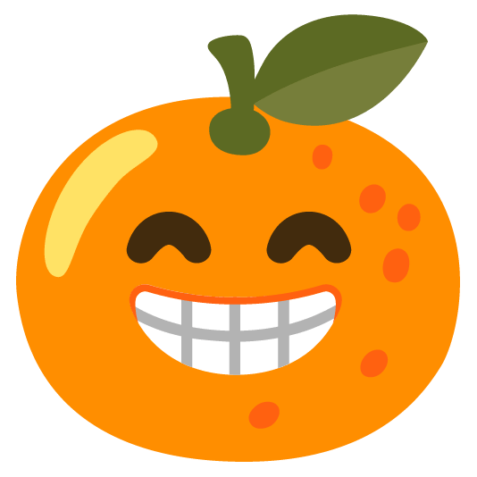 tangerine grin