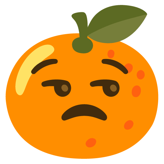 tangerine unamused
