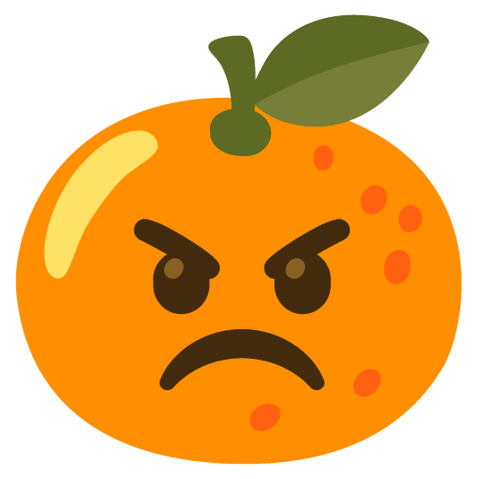 tangerine angry
