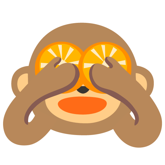 tangerine see no evil