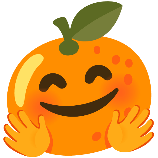 tangerine hugging face