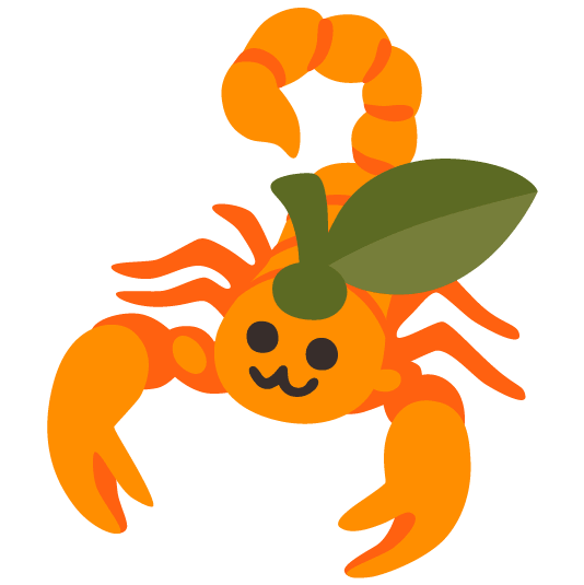 tangerine scorpion