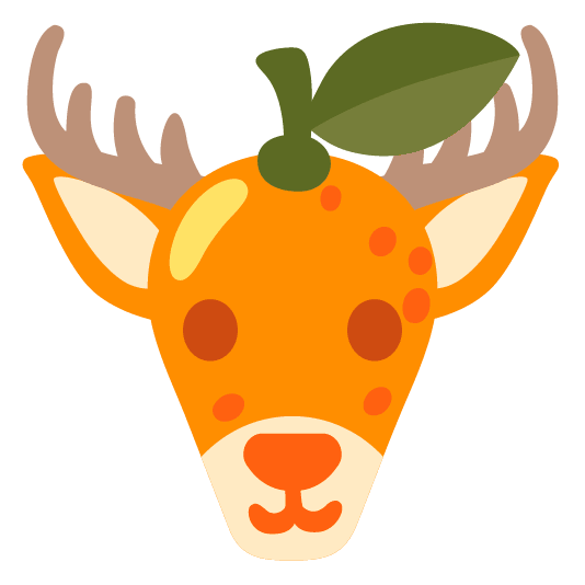 tangerine deer