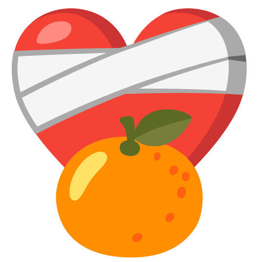 tangerine mending heart