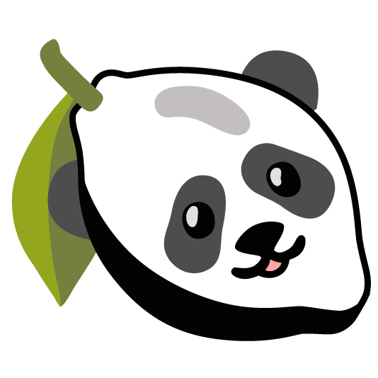 lemon panda face