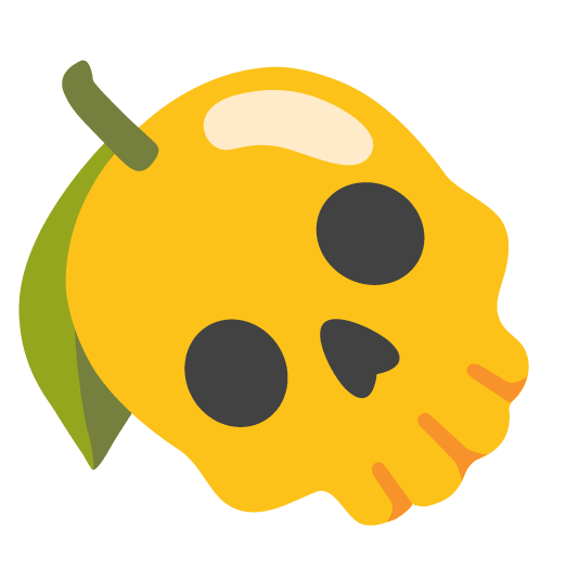 lemon skull