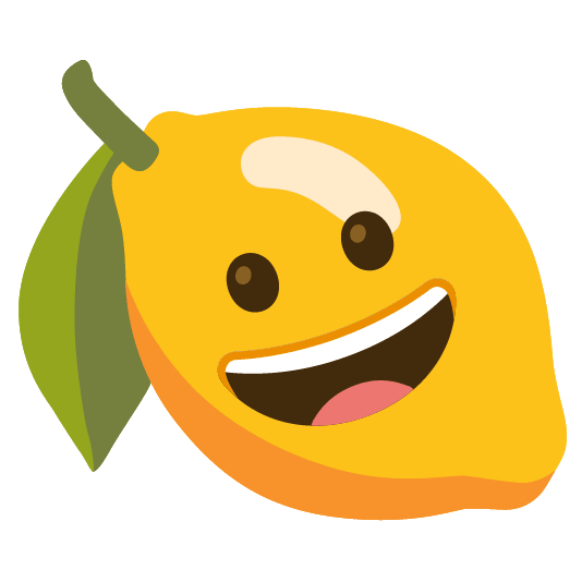 lemon grinning
