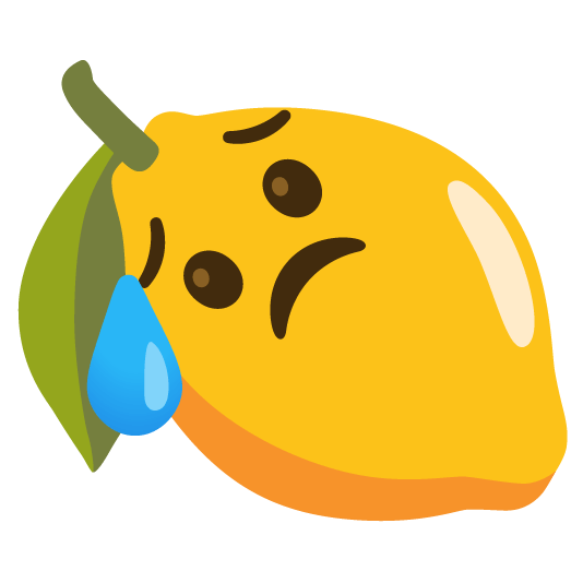 lemon disappointed relieved
