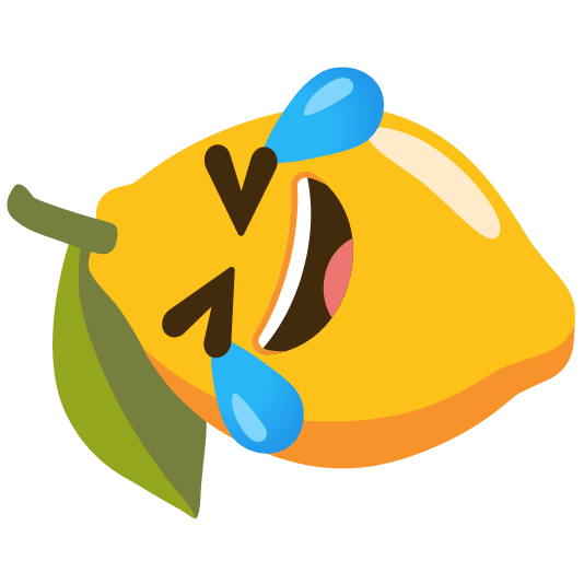 lemon rolling on the floor laughing