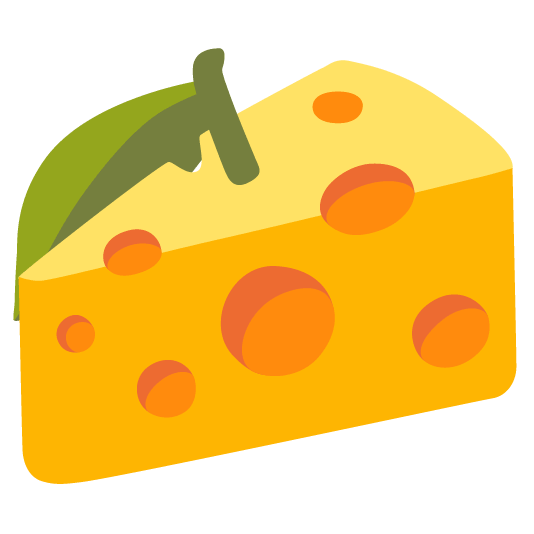 lemon cheese wedge