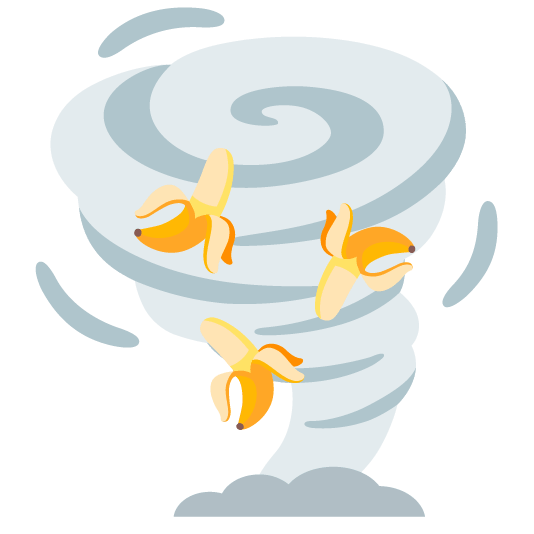 banana tornado